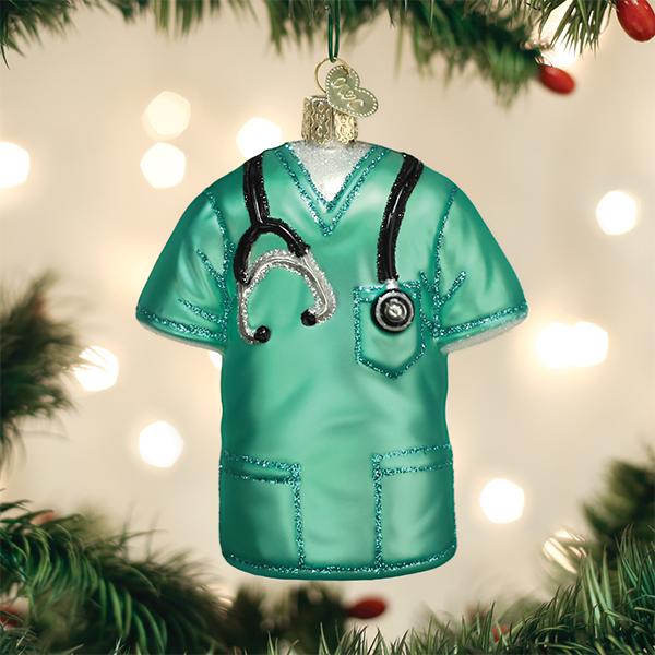 Scrubs Ornament Old World Christmas