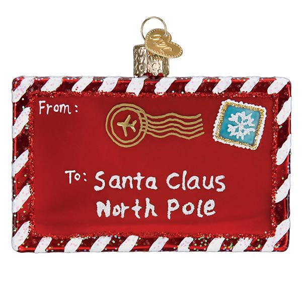 Letter To Santa Ornament Old World Christmas