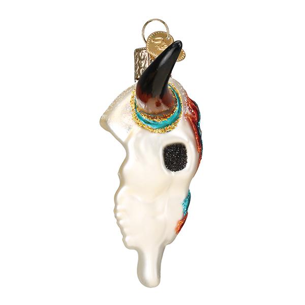 Southwestern Steer Skull Ornament Old World Christmas