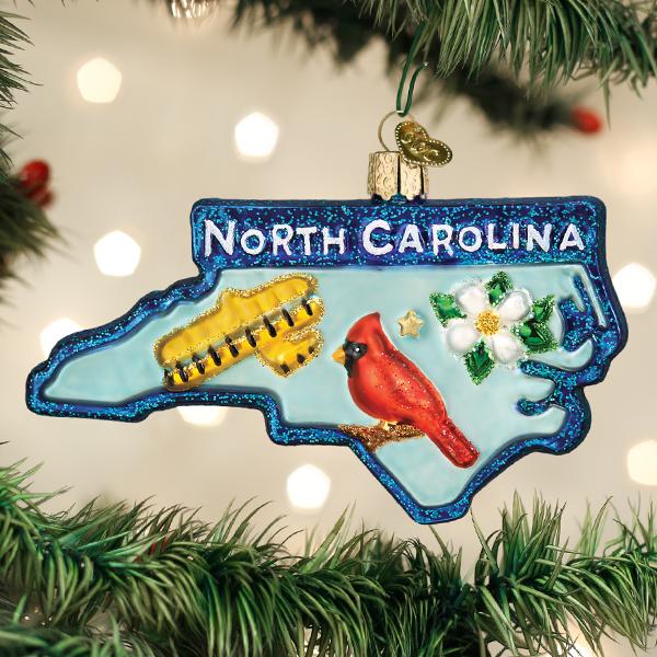 State Of North Carolina Ornament Old World Christmas