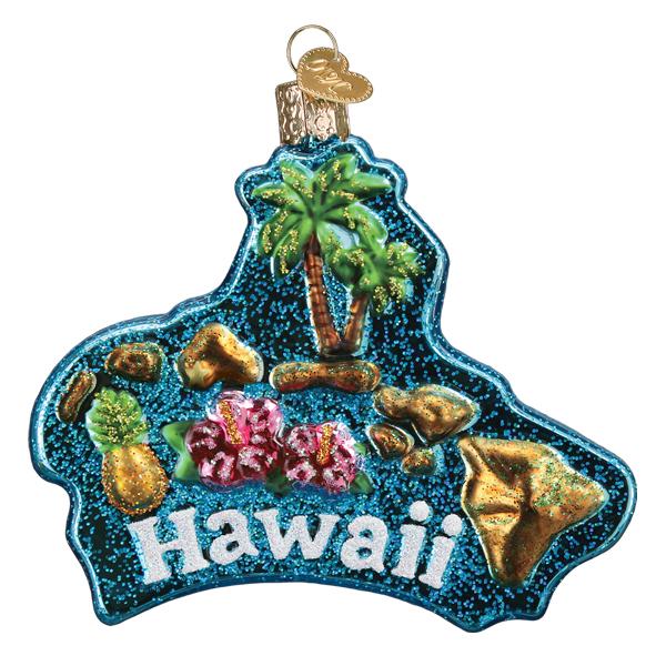 Hawaiian Islands Ornament Old World Christmas
