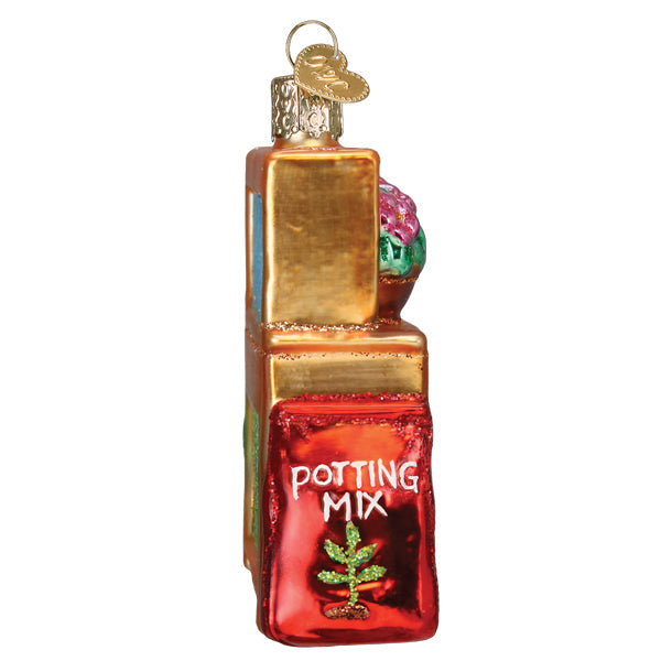 Potting Bench Ornament Old World Christmas