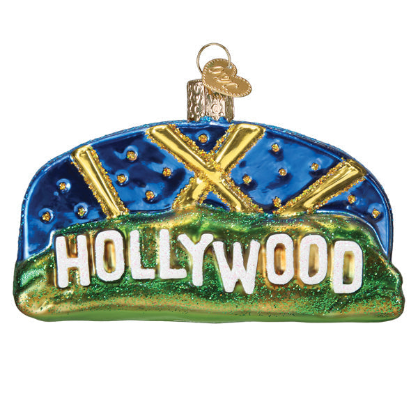 Hollywood Sign Ornament Old World Christmas