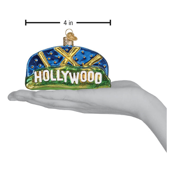 Hollywood Sign Ornament Old World Christmas