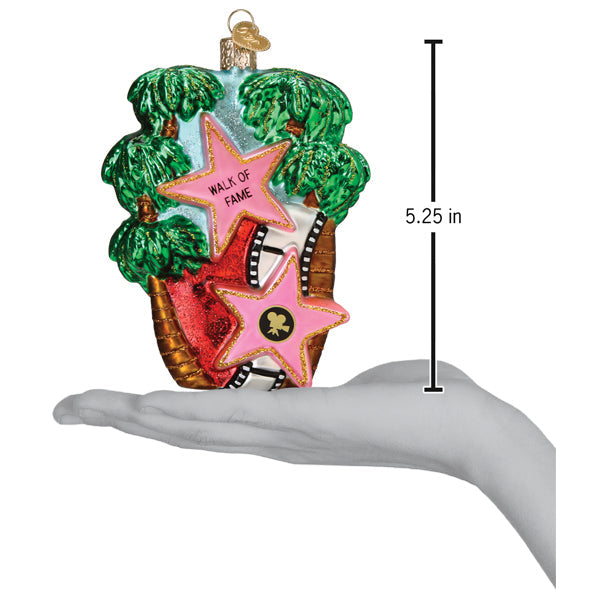 Hollywood Walk Of Fame Ornament Old World Christmas