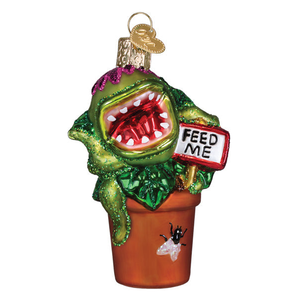 Venus Fly Trap Ornament Old World Christmas