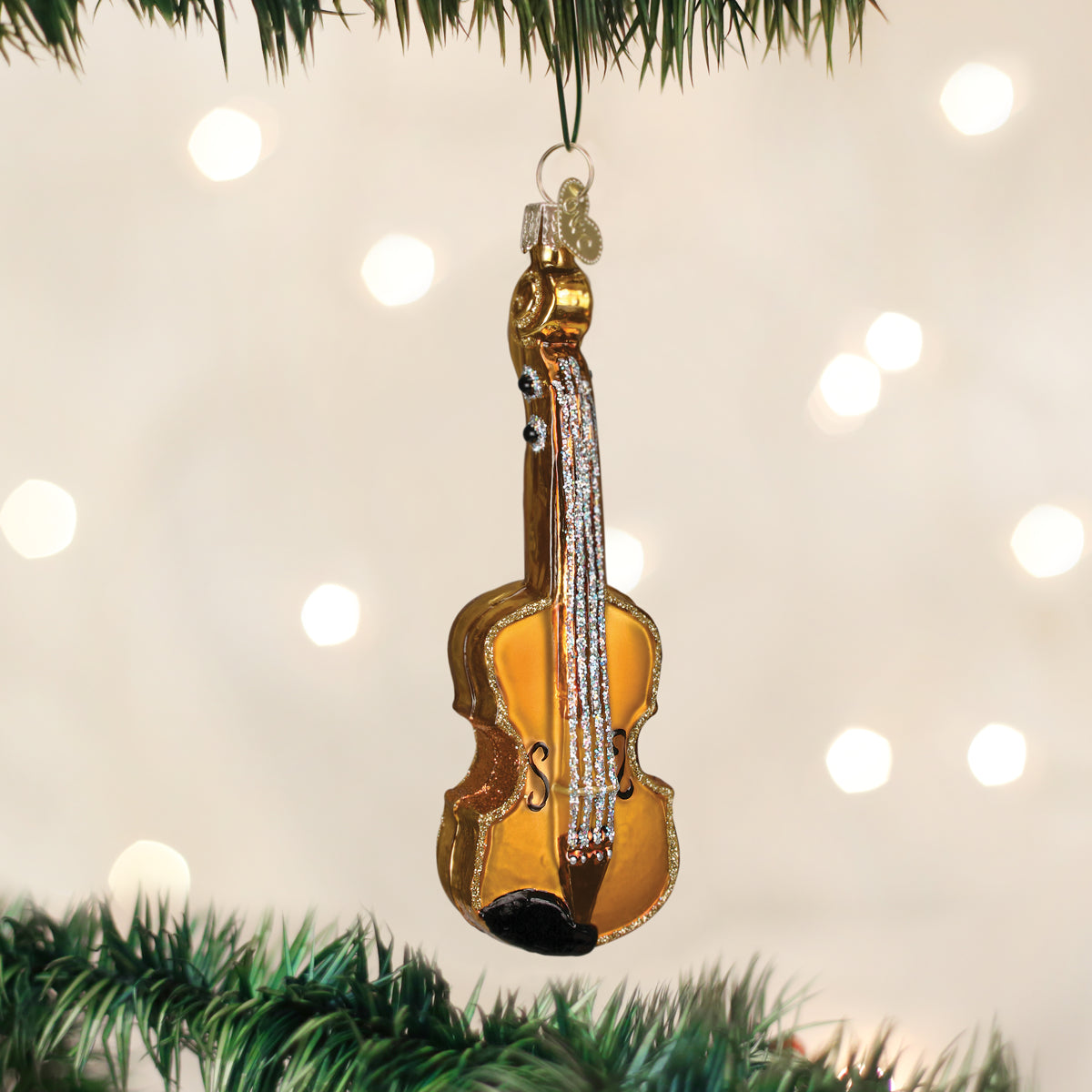 Violin Ornament Old World Christmas