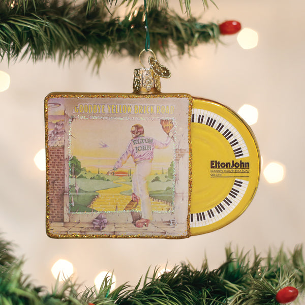 Goodbye Yellow Brick Road Album Ornament Old World Christmas