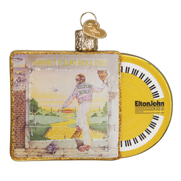 Goodbye Yellow Brick Road Album Ornament Old World Christmas