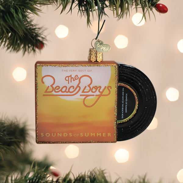 Sounds Of Summer Album Cover Ornament Old World Christmas