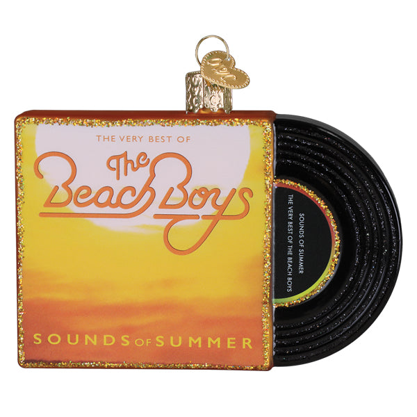 Sounds Of Summer Album Cover Ornament Old World Christmas