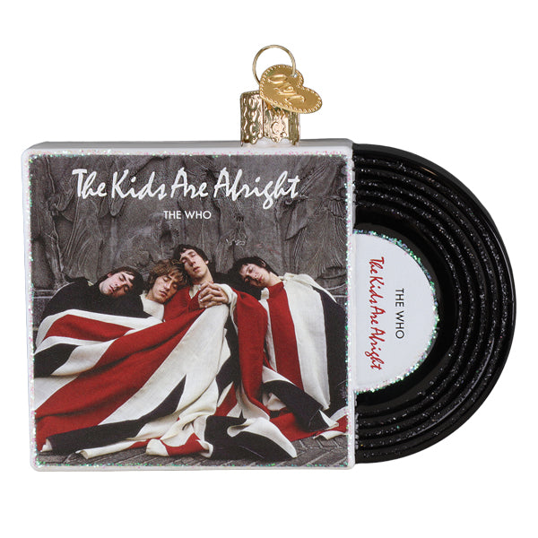 The Kids Are Alright Album Ornament Old World Christmas