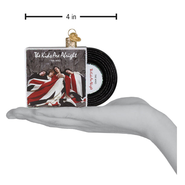 The Kids Are Alright Album Ornament Old World Christmas