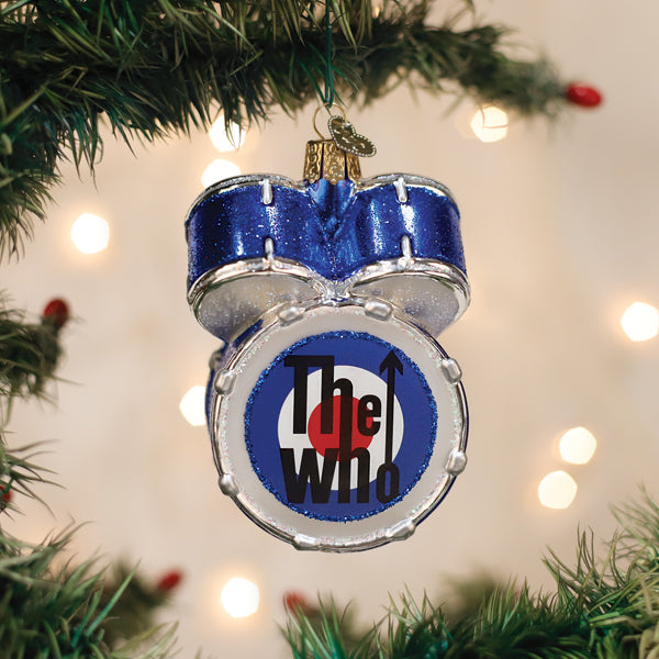 The Who Drum Set Ornament Old World Christmas