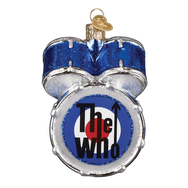 The Who Drum Set Ornament Old World Christmas
