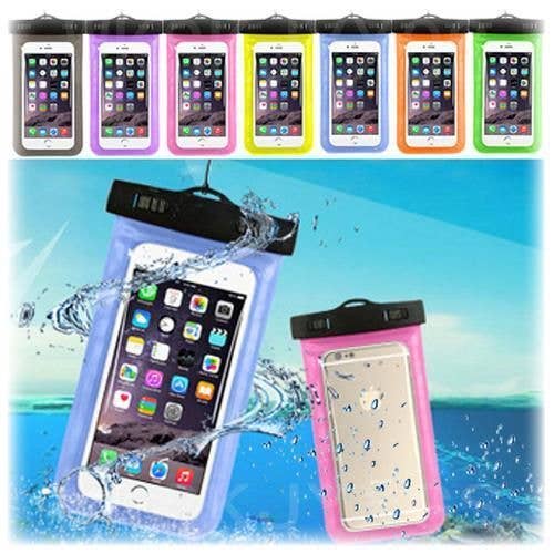 Waterproof Phone Pouch - Solid Colors