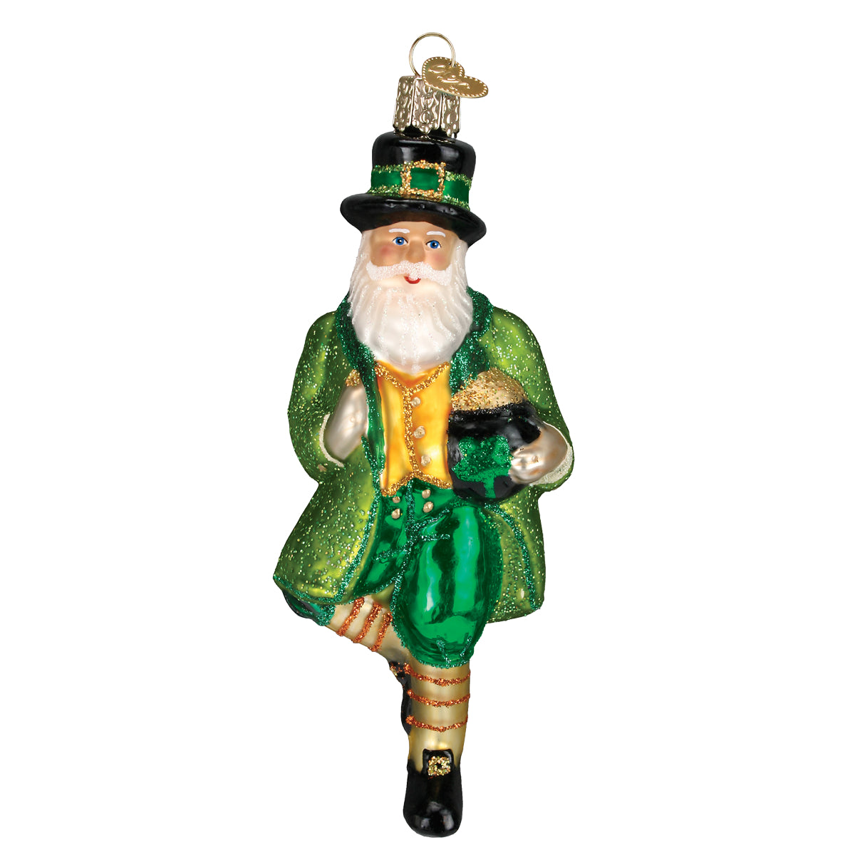 Irish Santa Ornament Old World Christmas