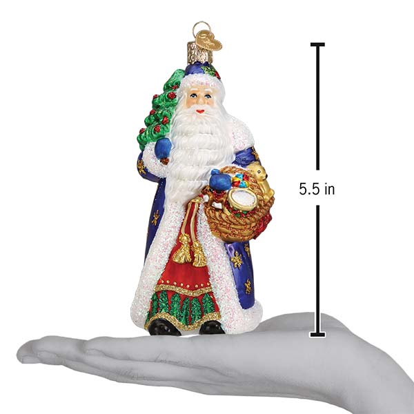 Regal Father Christmas Ornament Old World Christmas