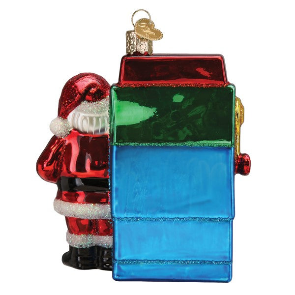 Santa's AI Bot Ornament Old World Christmas