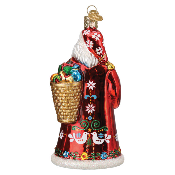 Norwegian Santa Ornament Old World Christmas