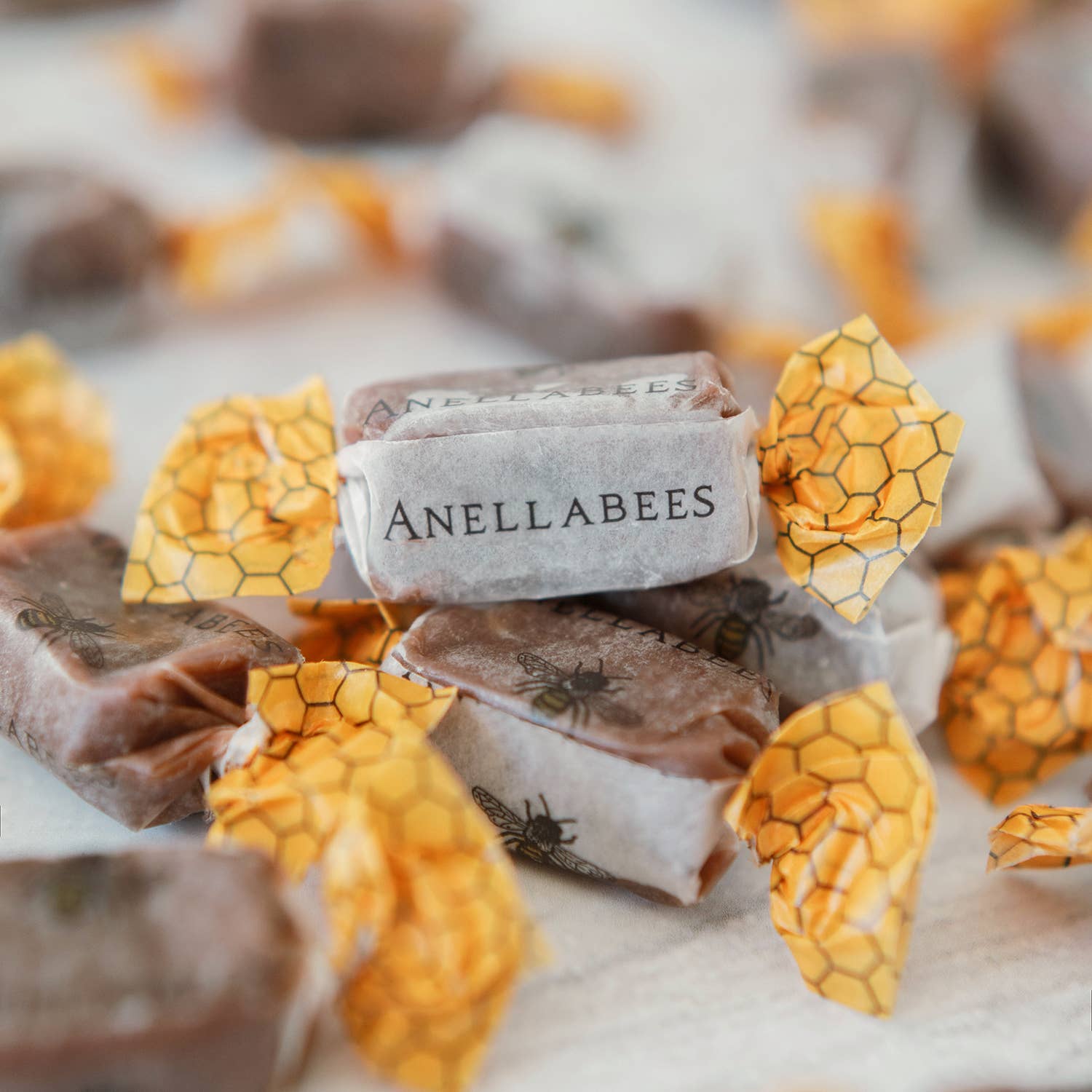 Cocoa Honey Caramels Bulk by the LB for Valentine's Day