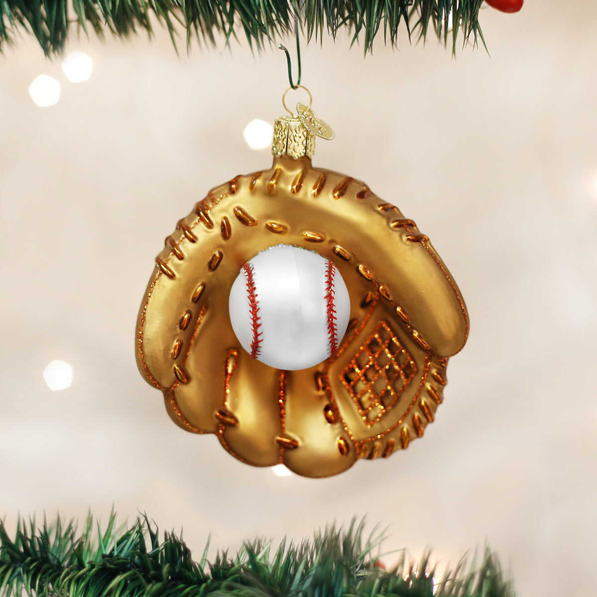 Baseball Mitt Ornament Old World Christmas