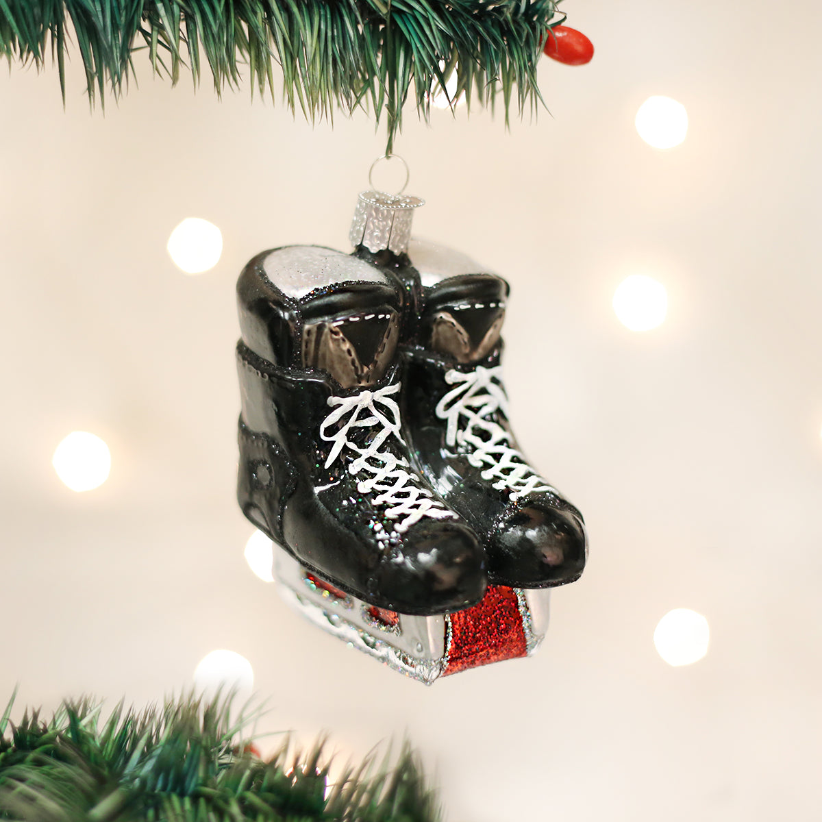 Hockey Skates Ornament Old World Christmas