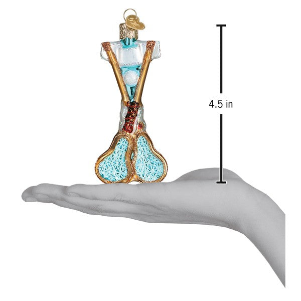 Lacrosse Set Ornament Old World Christmas