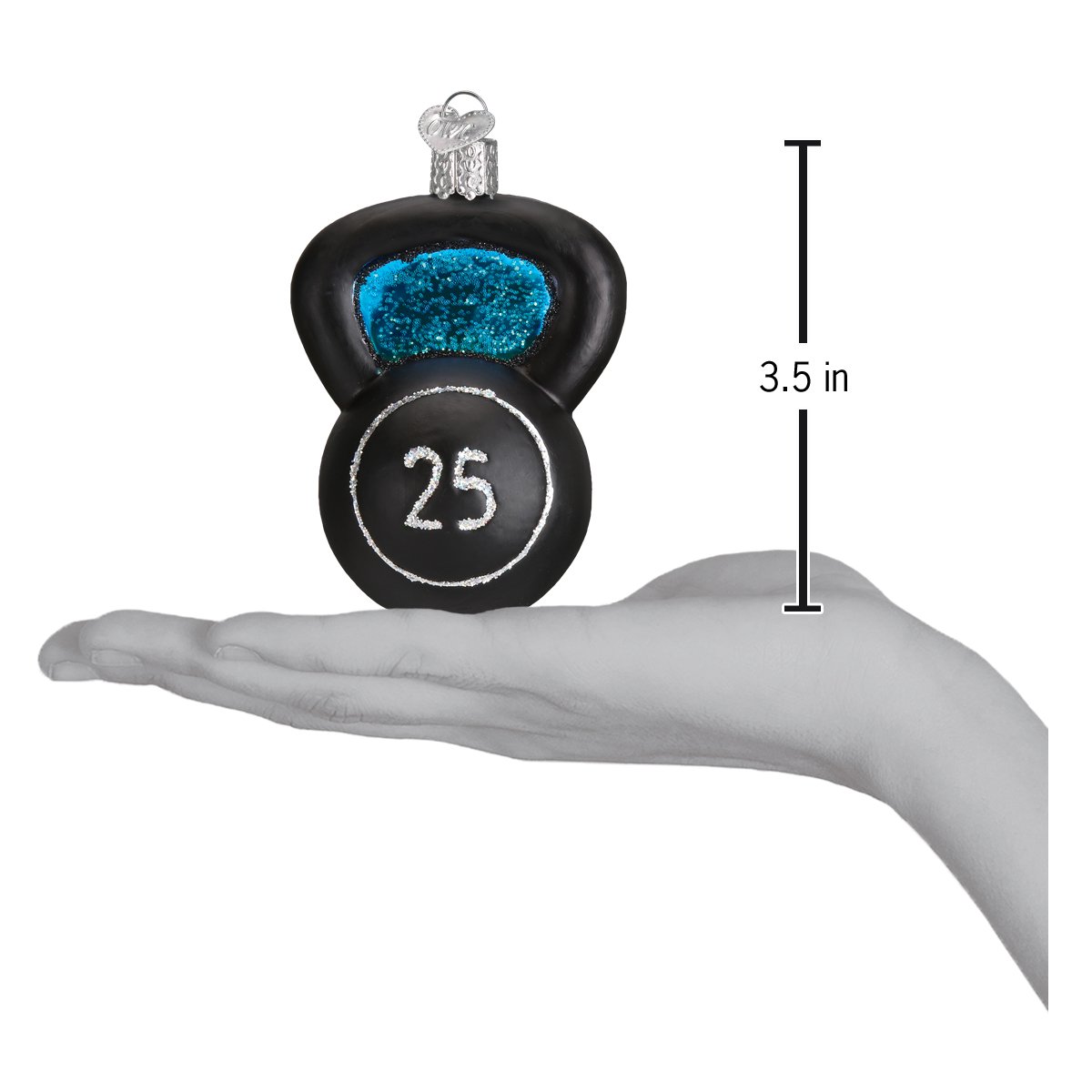 Kettlebell Weight Ornament Old World Christmas