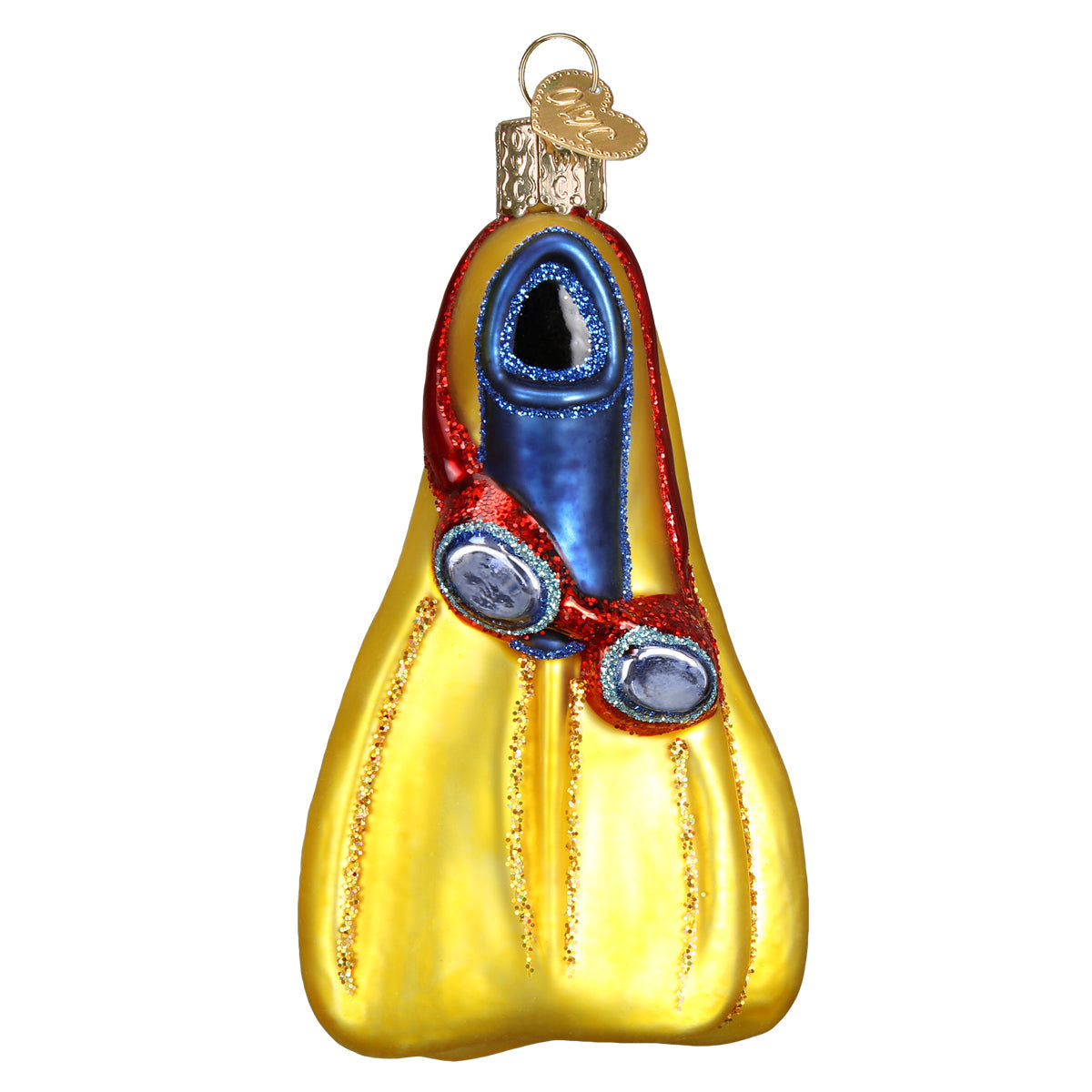 Swim Flippers Ornament Old World Christmas