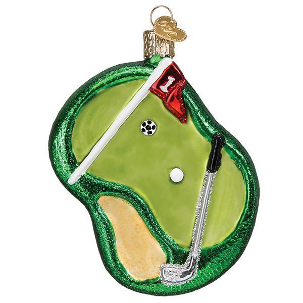Putting Green Ornament Old World Christmas