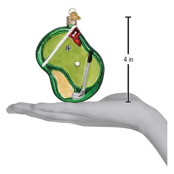 Putting Green Ornament Old World Christmas