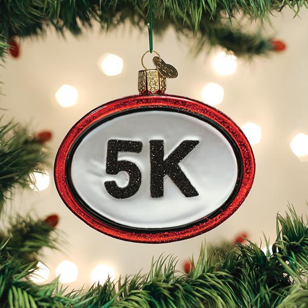 5k Run Ornament Old World Christmas