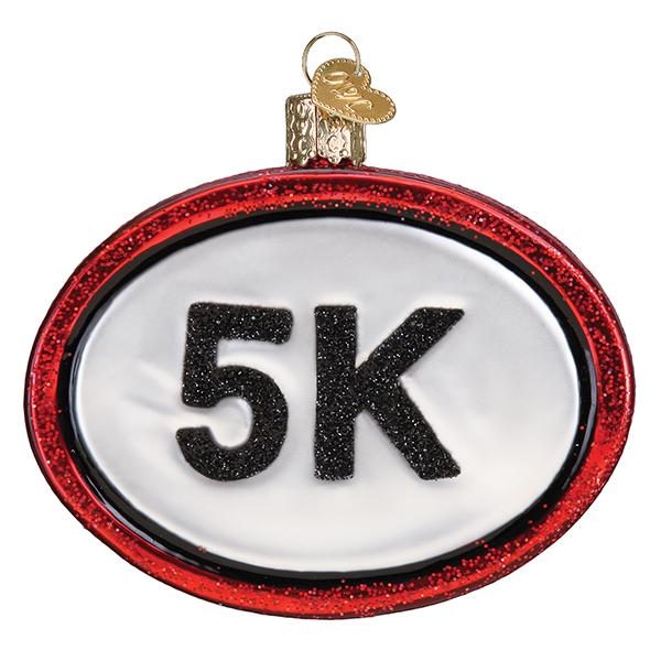 5k Run Ornament Old World Christmas