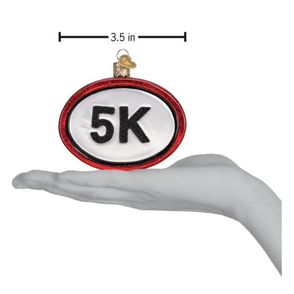 5k Run Ornament Old World Christmas