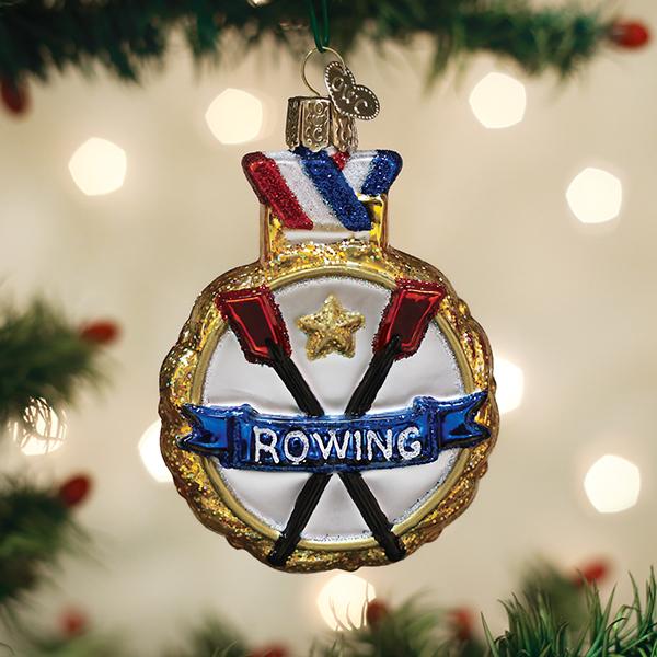 Rowing Ornament Old World Christmas