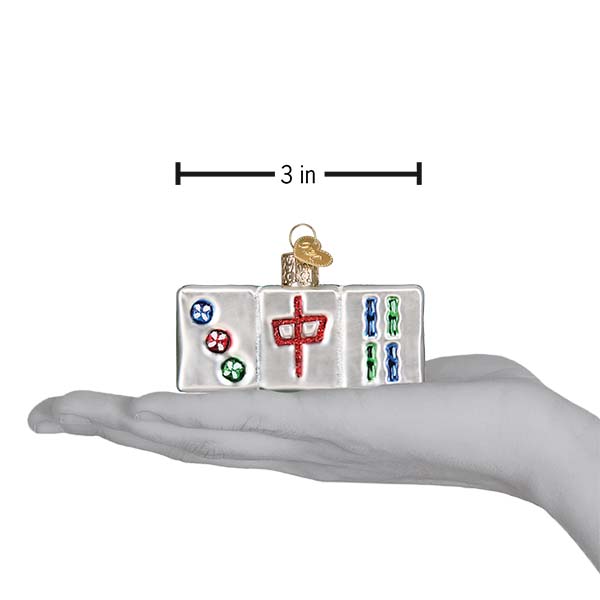 Mahjong Ornament Old World Christmas