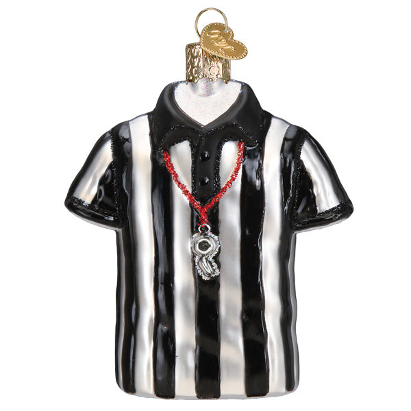 Referee Shirt Ornament Old World Christmas