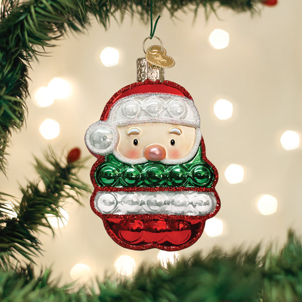 Santa Popper Ornament Old World Christmas