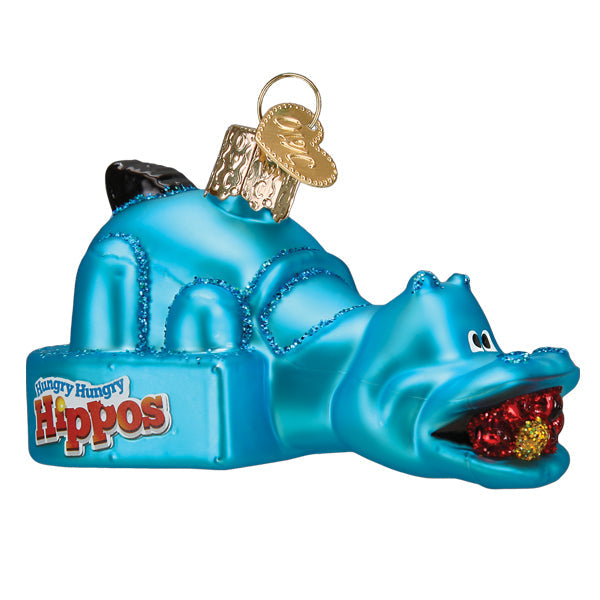 Hungry Hungry Hippos Ornament Old World Christmas