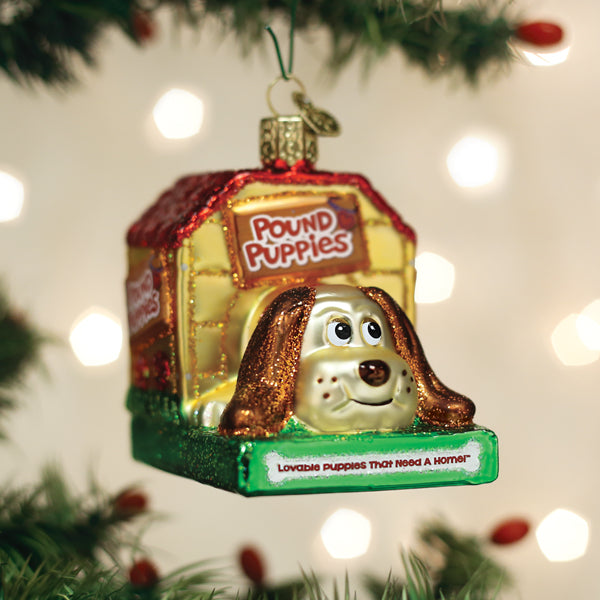 Pound Puppies Ornament Old World Christmas