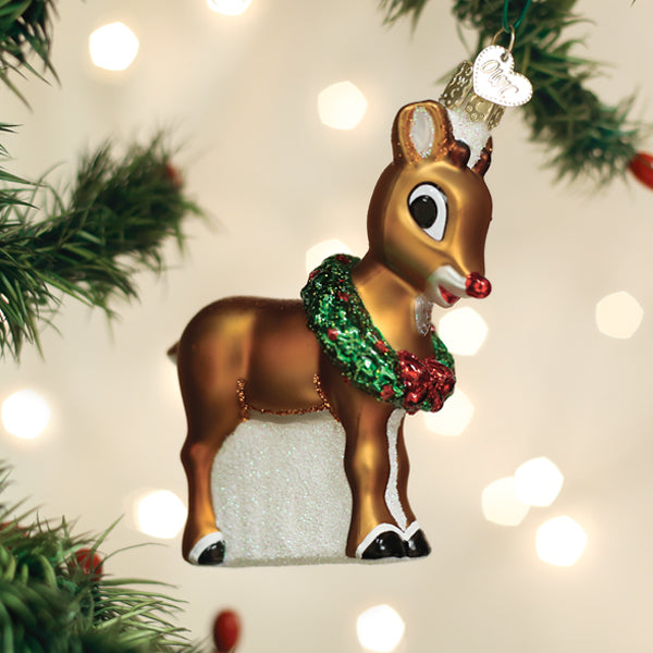 Rudolph The Red-Nosed Reindeer® Ornament Old World Christmas