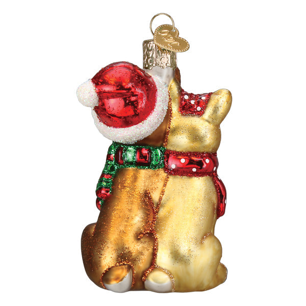 Rudolph® And Clarice™ Ornament Old World Christmas