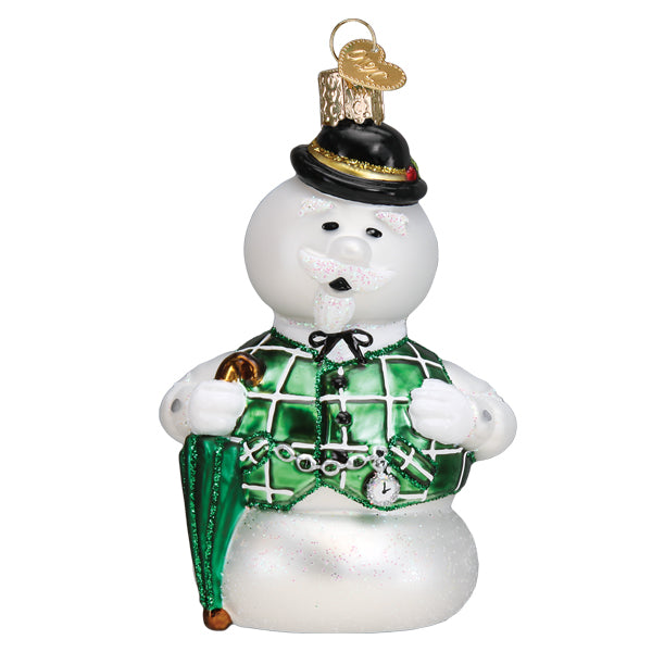Sam The Snowman Ornament Old World Christmas