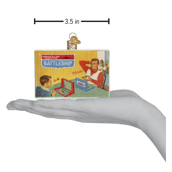 Battleship Ornament Old World Christmas