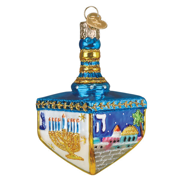 Hanukkah Dreidel Ornament Old World Christmas