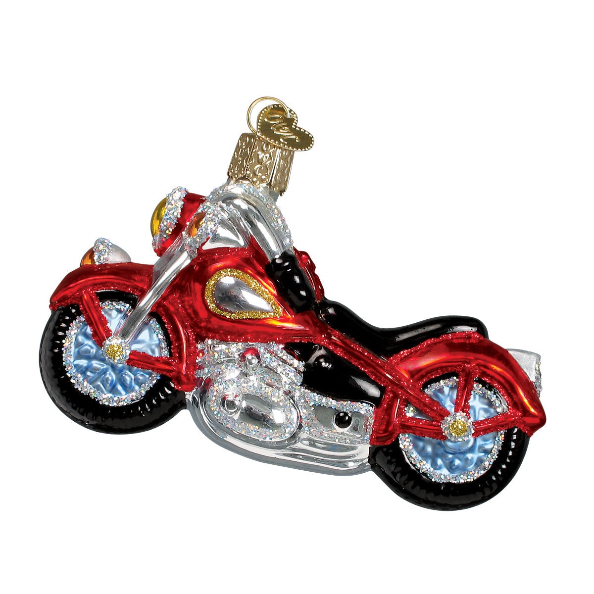 Motorcycle Ornament Old World Christmas