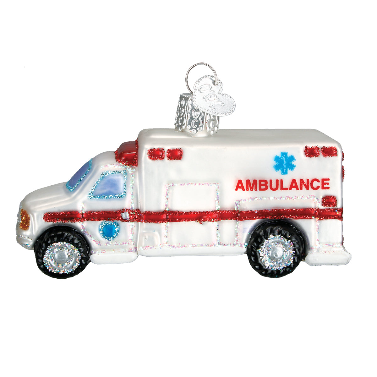 Ambulance Ornament Old World Christmas