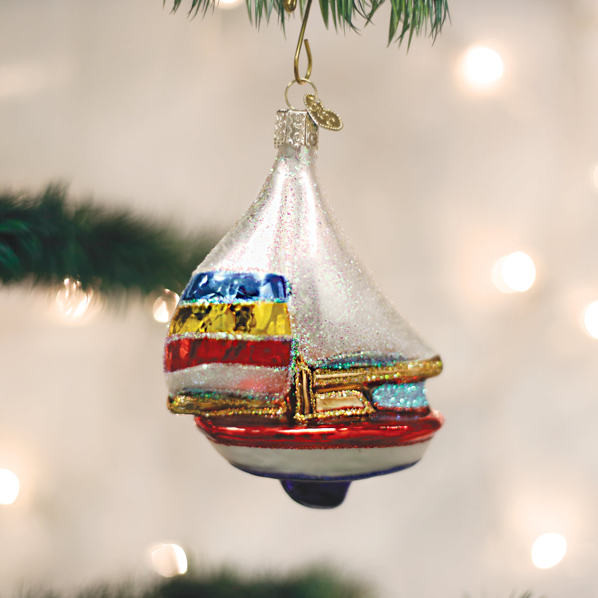 Sailboat Ornament Old World Christmas