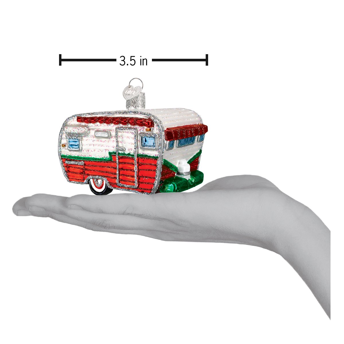 Travel Trailer Ornament Old World Christmas